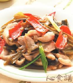 双椒鸡片