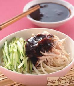 鸡丝酱面