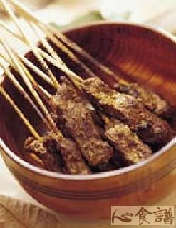 沙嗲羊肉串