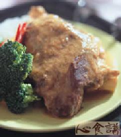 烤羊膝饭