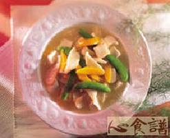 芒果豆腐羹
