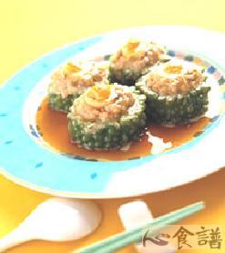 苦瓜镶竹轮
