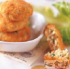鲜酥鱼饼