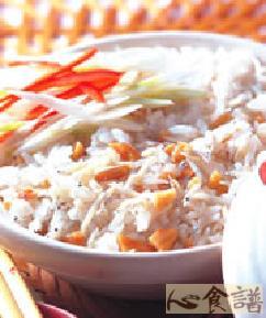 吻仔鱼煲饭