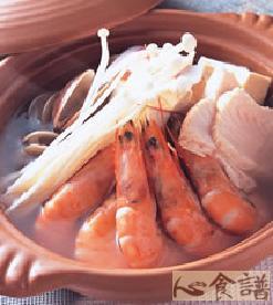 海鲜豆腐锅
