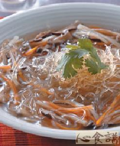 三丝鱼翅羹