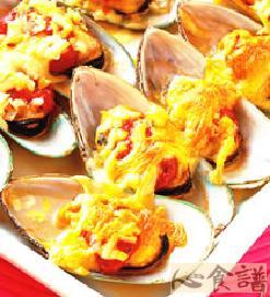 焗淡菜
