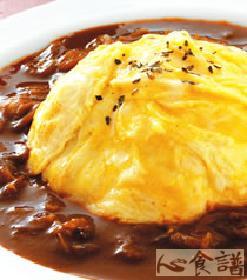 滑蛋蛋包咖哩饭