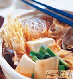 泡菜豆腐锅