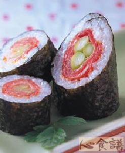 芦笋培根卷