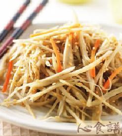 芝麻炒牛蒡