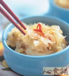 炒酸菜心