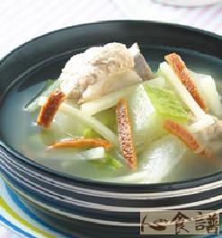 姜丝陈皮冬瓜汤