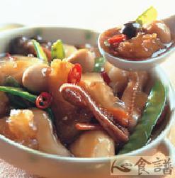 水晶烩海参