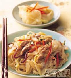 泡菜炒面