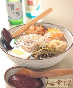 泡菜冷汤面