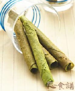 和风抹茶蛋捲