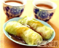 蚝油白菜卷