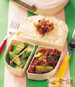 辣豆瓣羊肉便当