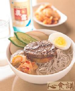 牛肉冷汤面