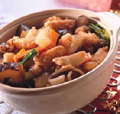 蟹管刺参煲