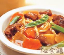 咖哩牛腩乌龙面