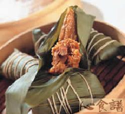 广式排骨肉粽