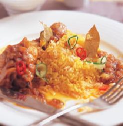 咖哩鸡腿饭