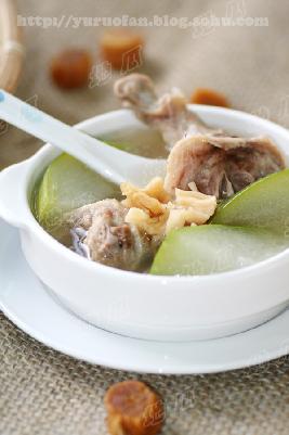 瑶柱冬瓜煲鸭汤