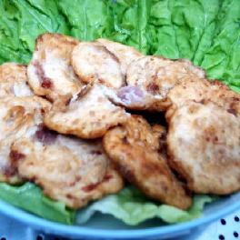 咸肉小饼