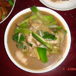 大葱炒肉