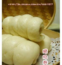 广东茶点—腊肠卷