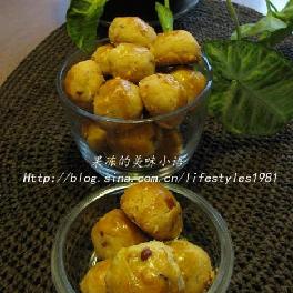 杏仁花生香酥球