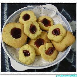 果酱玛格丽特（1675g总量面团的饼干）