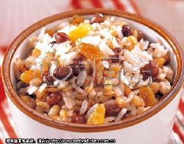 椰香栗子杂粮饭