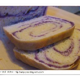 橙香花样土司