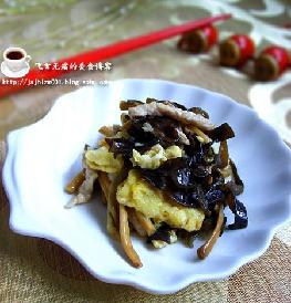炒木须肉