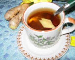 生姜红茶热饮