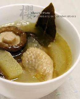 电饭煲冬瓜鸡汤