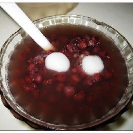 红豆圆子汤