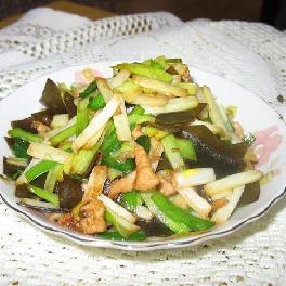 艽菜炒海带
