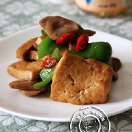 草菇烧豆腐