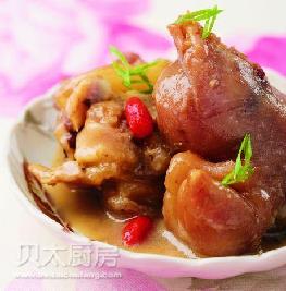 药膳猪蹄