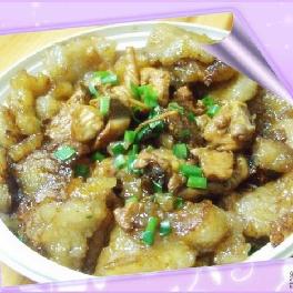 薯粉鸡肉圆