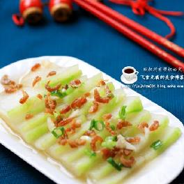 虾米冬瓜：清热解暑