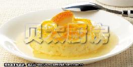 鲜橙蛋羹
