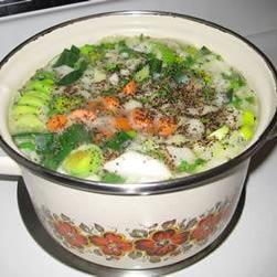 鸡肉蔬菜浓汤