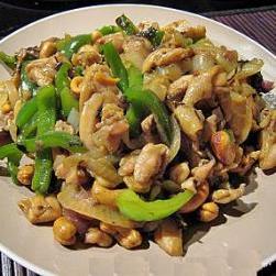 榄菜腰果鸡柳