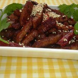 香辣牛肉干