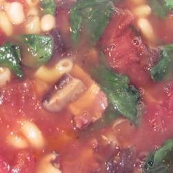 快速菠菜腰豆汤